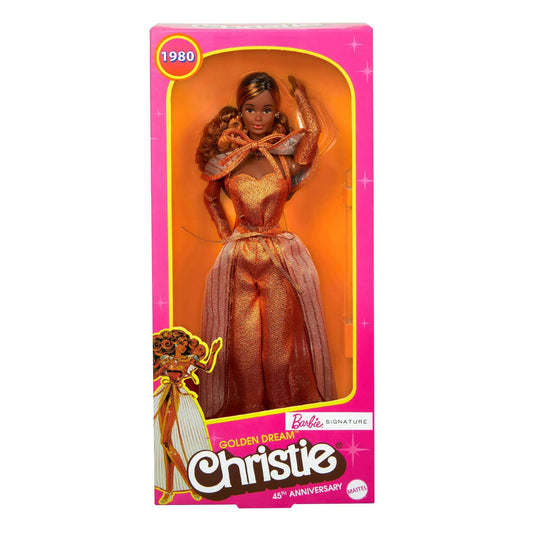 Barbie Signature Golden Dream Christie 1980 Edition in Originalverpackung – Sammlerbox