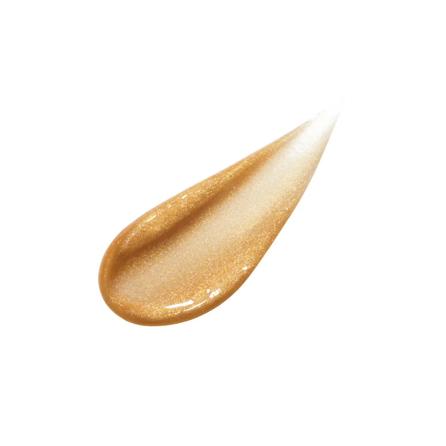 Fenty Beauty Gloss Bomb Risky Rulin Farbswatch mit goldenem Schimmer