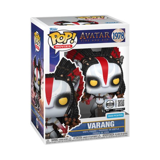Funko POP Avatar Varang #1978 Fire and Ash Vinylfigur frontal freistehend