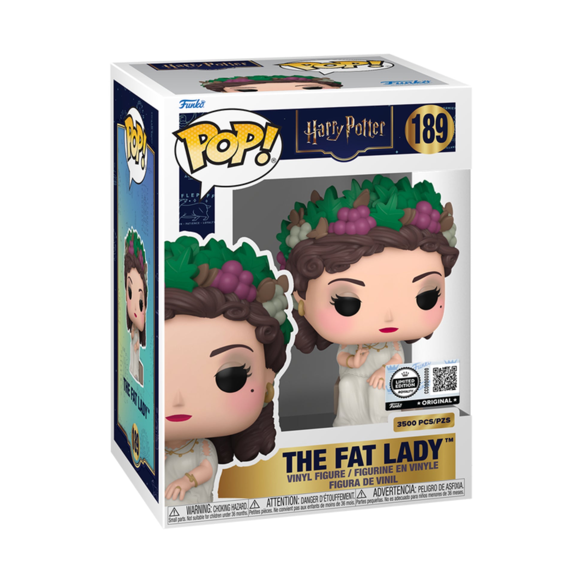 Funko POP Harry Potter #189 The Fat Lady – Originalverpackung mit Sichtfenster und Limited-Edition-Aufdruck