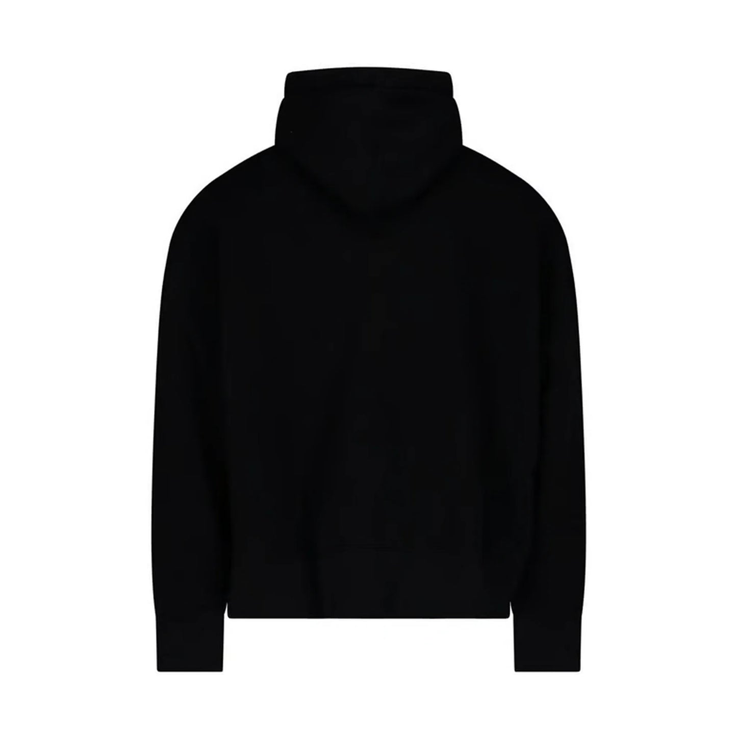 Palm Angels Kill the Bear Hoodie Black SS23 Rückansicht – schwarzer Designer-Hoodie aus Baumwolle mit Kapuze, Rückseite