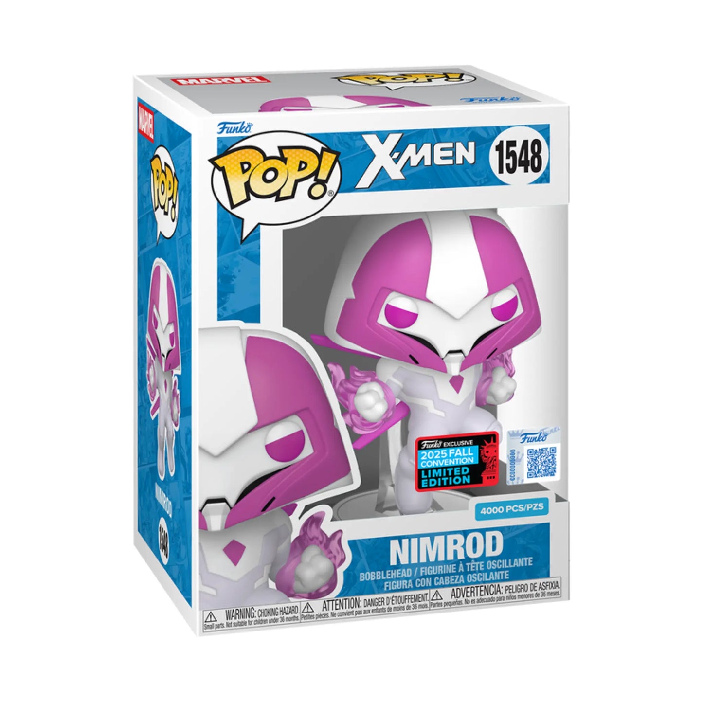 Funko POP! X-Men #1548- Nimrod - Limited Edition + Pop! Protector