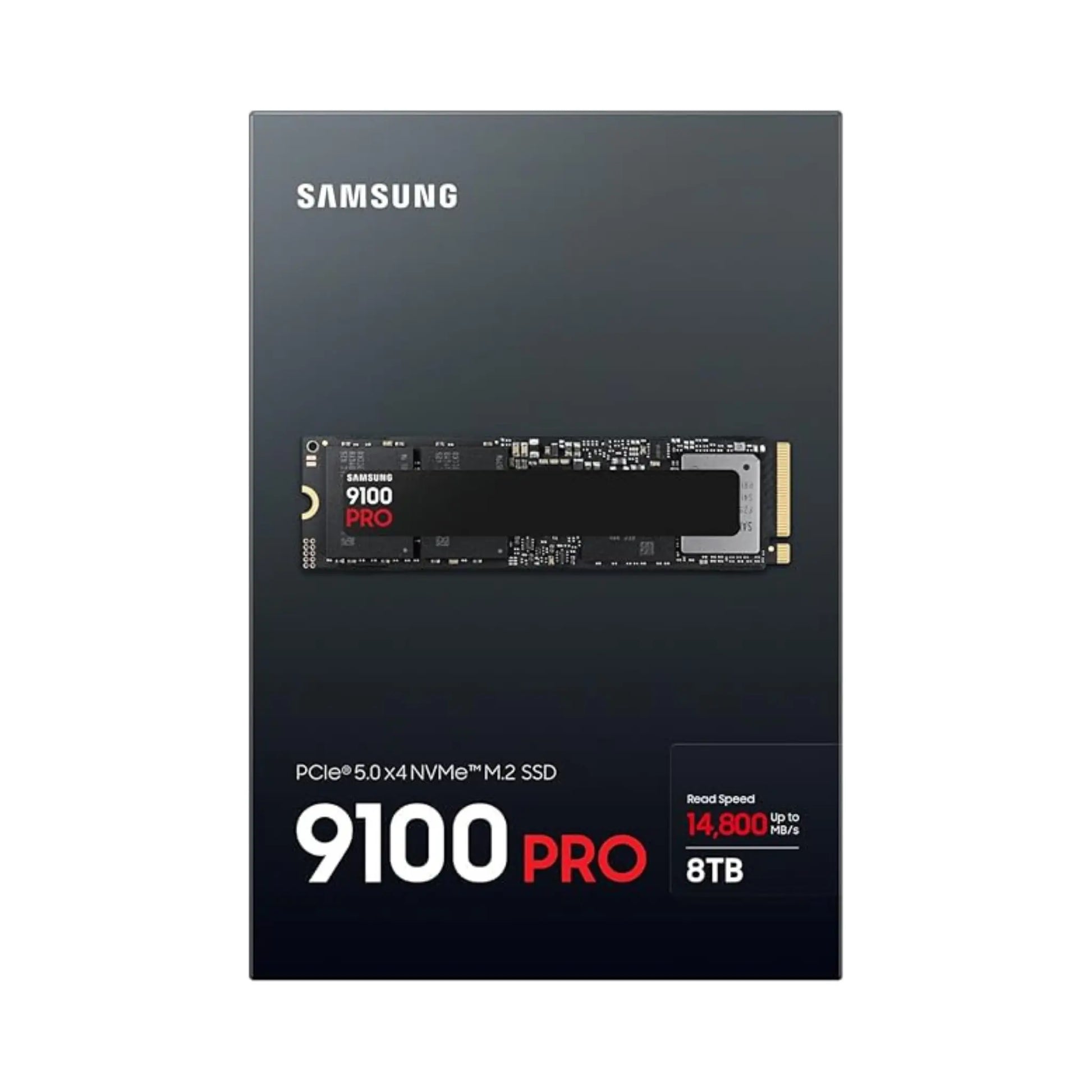 Samsung 9100 PRO 8TB NVMe M.2 SSD Verpackung Vorderseite