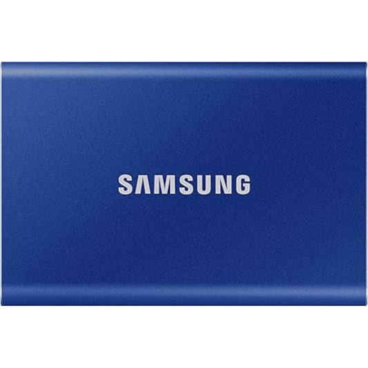 Samsung Portable SSD T7 2TB externe SSD blau Vorderseite