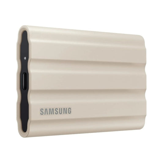 Samsung T7 Shield Portable SSD 2TB Beige – Vorderansicht