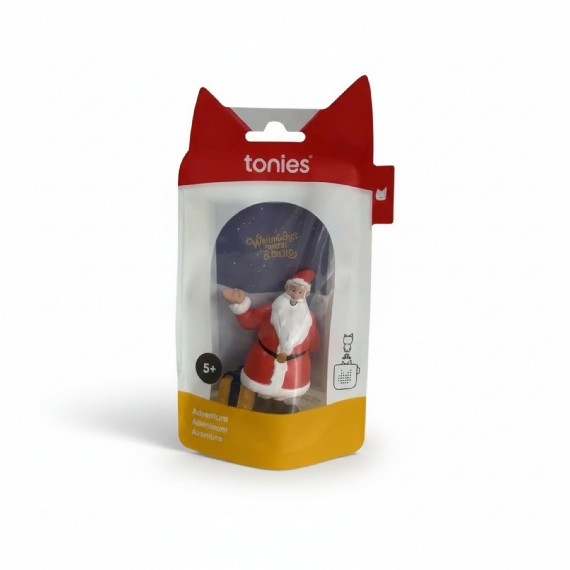 Tonies Weihnachtsmann und Co. KG Originalverpackung mit Weihnachtsmann Hörfigur freigestellt